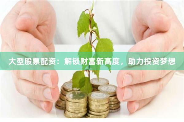 大型股票配资：解锁财富新高度，助力投资梦想
